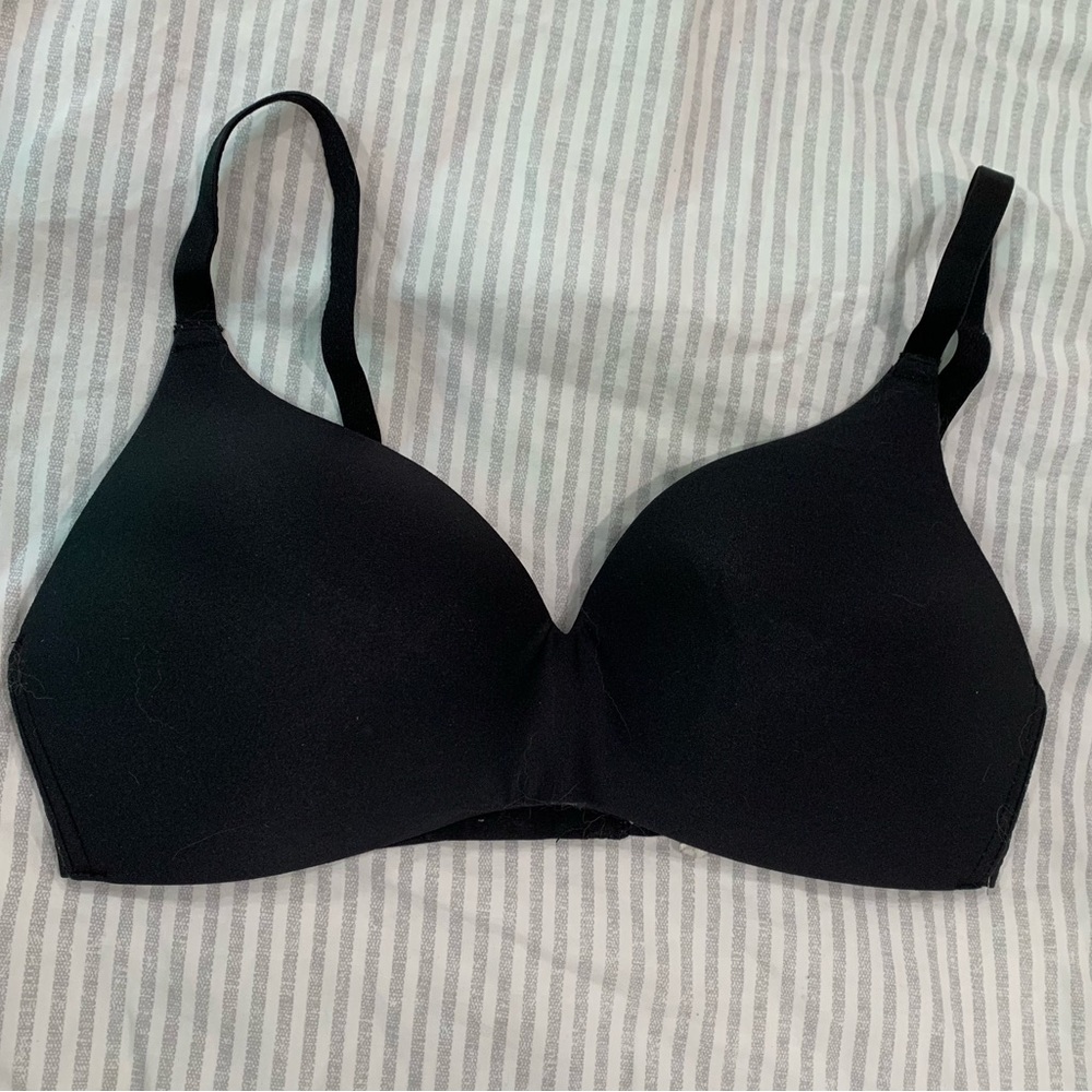 Knix black wingwoman bra
